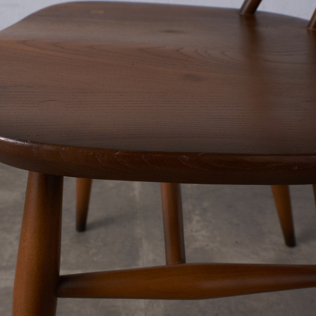 55224][アーコール ERCOL]ヴィンテージ クエーカーチェア 4脚