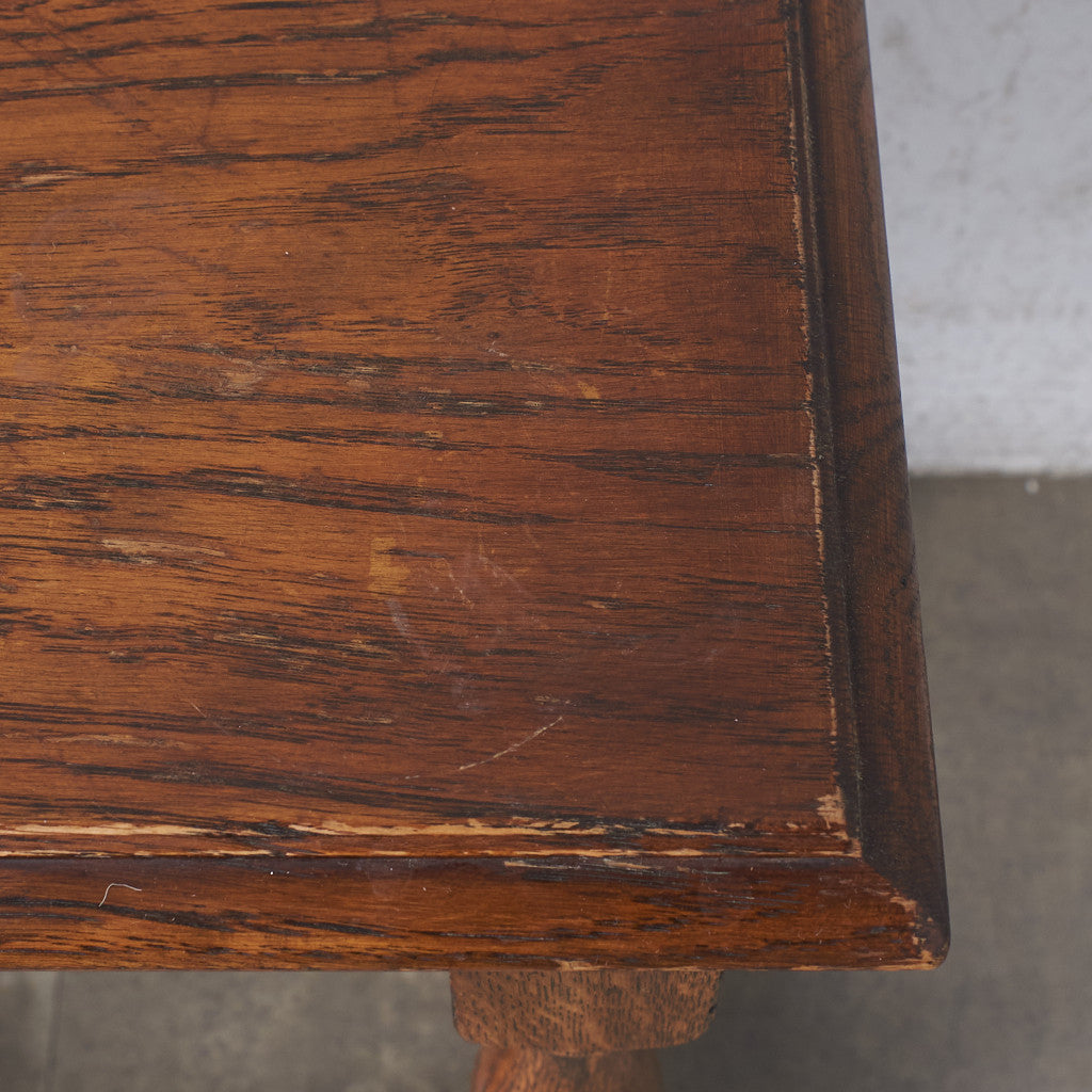 [63861]イギリス クラシック ネストテーブル 木製 オーク サイドテーブル ローテーブル ナイトテーブル 英国 アンティーク スタイル