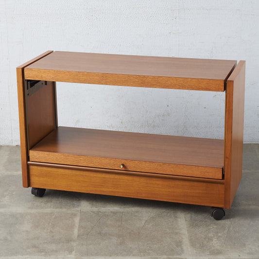 英国ヴィンテージ エクステンションキャスターワゴン