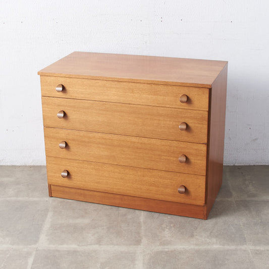 英国ヴィンテージ 4段チェスト