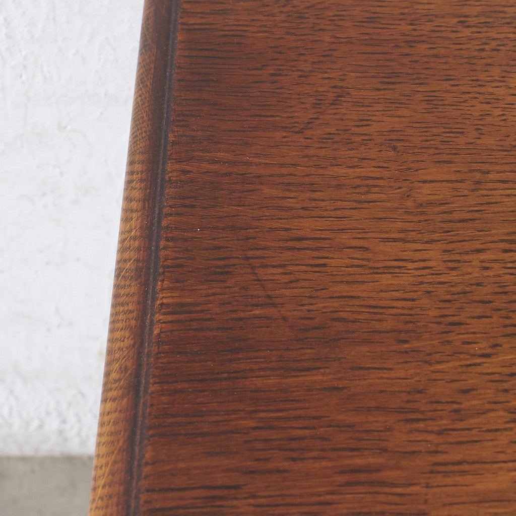[63861]イギリス クラシック ネストテーブル 木製 オーク サイドテーブル ローテーブル ナイトテーブル 英国 アンティーク スタイル